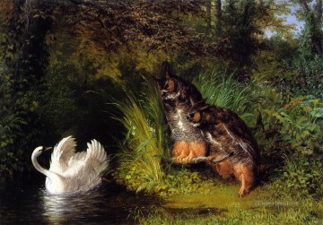 他の動物 Painting - スザンナと長老たち ウィリアム・ホルブルック ひげのある動物